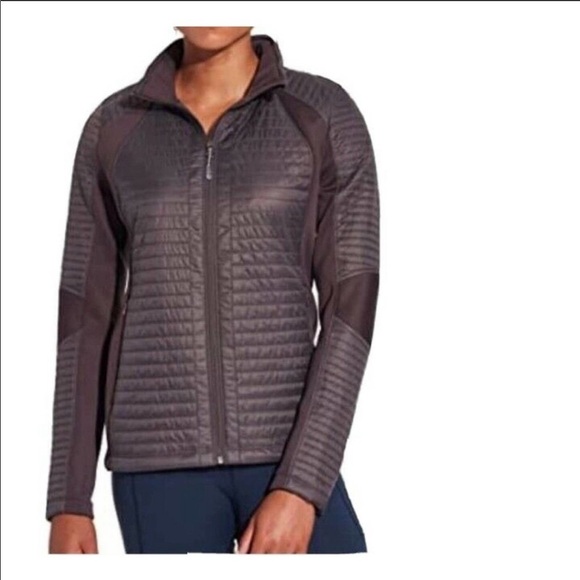 CALIA by Carrie Underwood Purple Athleisure Hybrid Puffer Full Zip Jacket XS - Picture 1 of 8